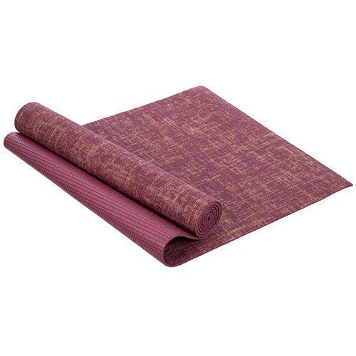 Коврик для йоги FI-2441 Бордовый (56508138) - фото 1