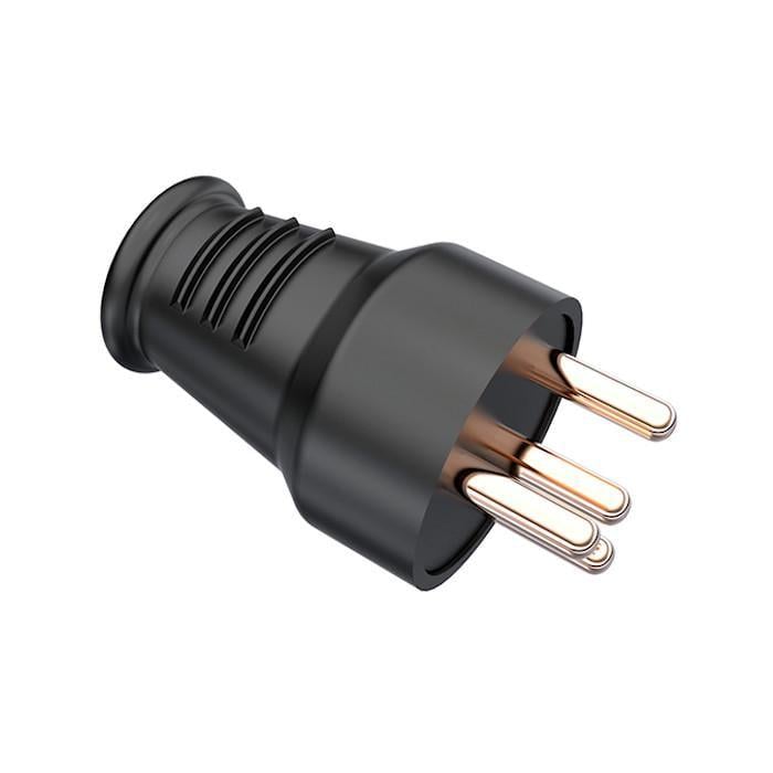 Вилка силовая переносная Bemis IP44 3P+E 3х25А каучук (00000002777) Вилка силовая переносная Bemis IP44 3P+E 3х25А каучук (00000002777)