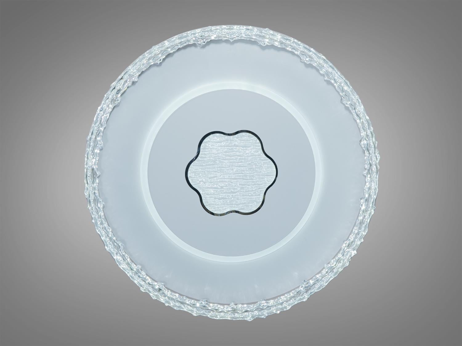 Люстра стельова LED Diasha квітка 85 Вт Білий (WG5157/B WH)