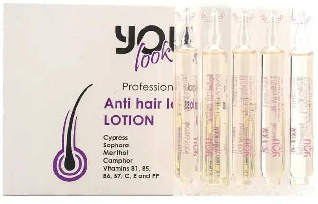 Ампули-лосьйон You Look Professional Anti Hair Loss Lotion проти випадіння волосся 10х10 мл (699435462)