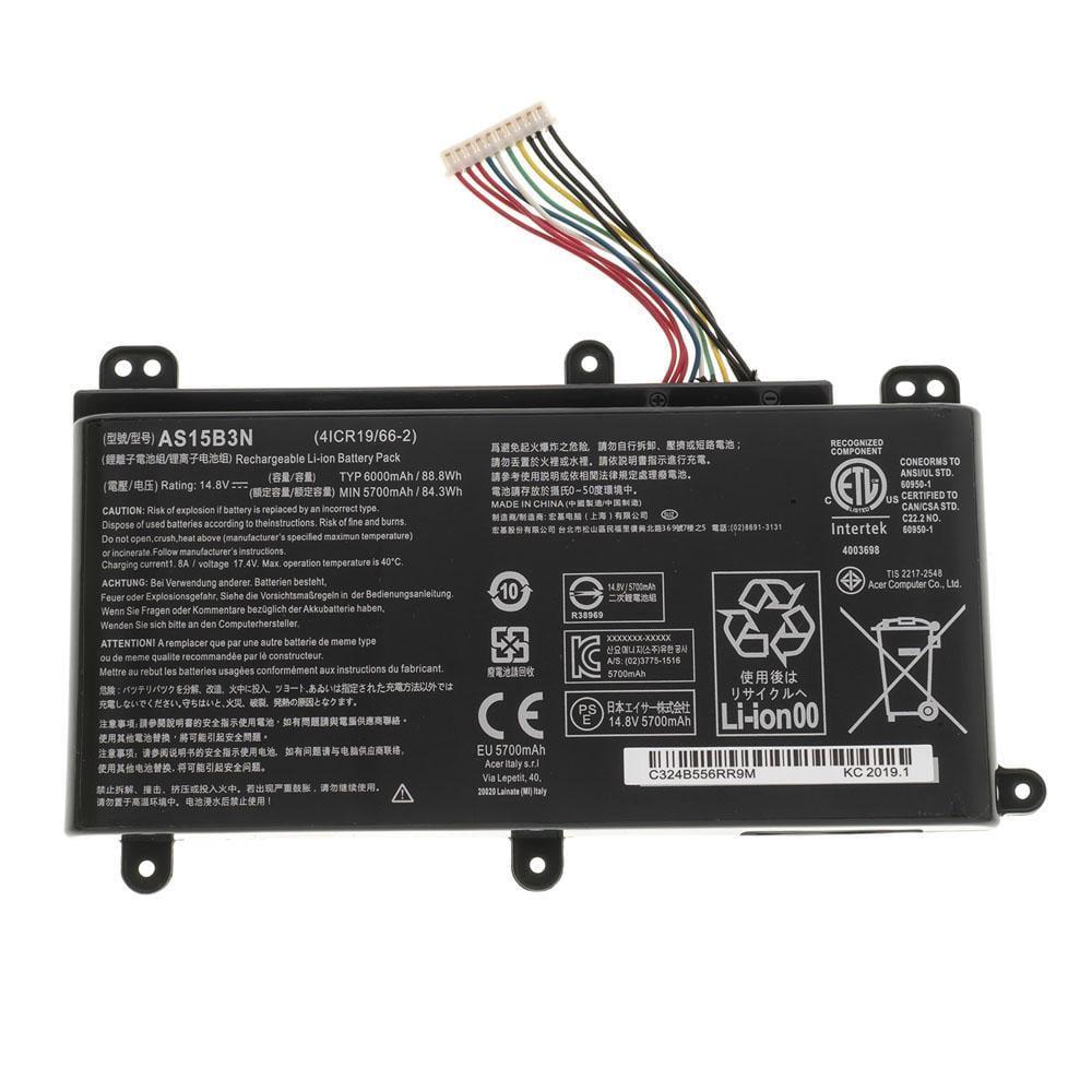 Аккумулятор для ноутбука Acer Predator 17X GX-792 6000 mAh 14,8V (124448)