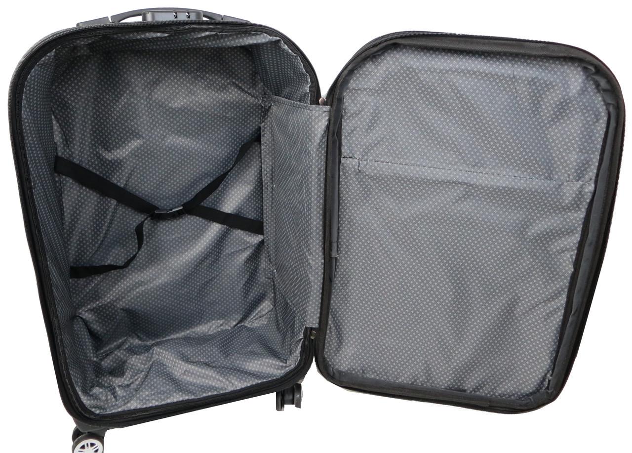 Валіза середня тканинна Gedox М на колесах 67 л Сірий - фото 7 Валіза середня тканинна Gedox М на колесах 67 л Сірий - фото 7