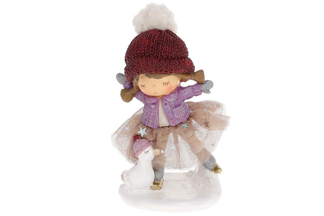 Декоративная статуэтка BonaDi Девочка на коньках (831-375)