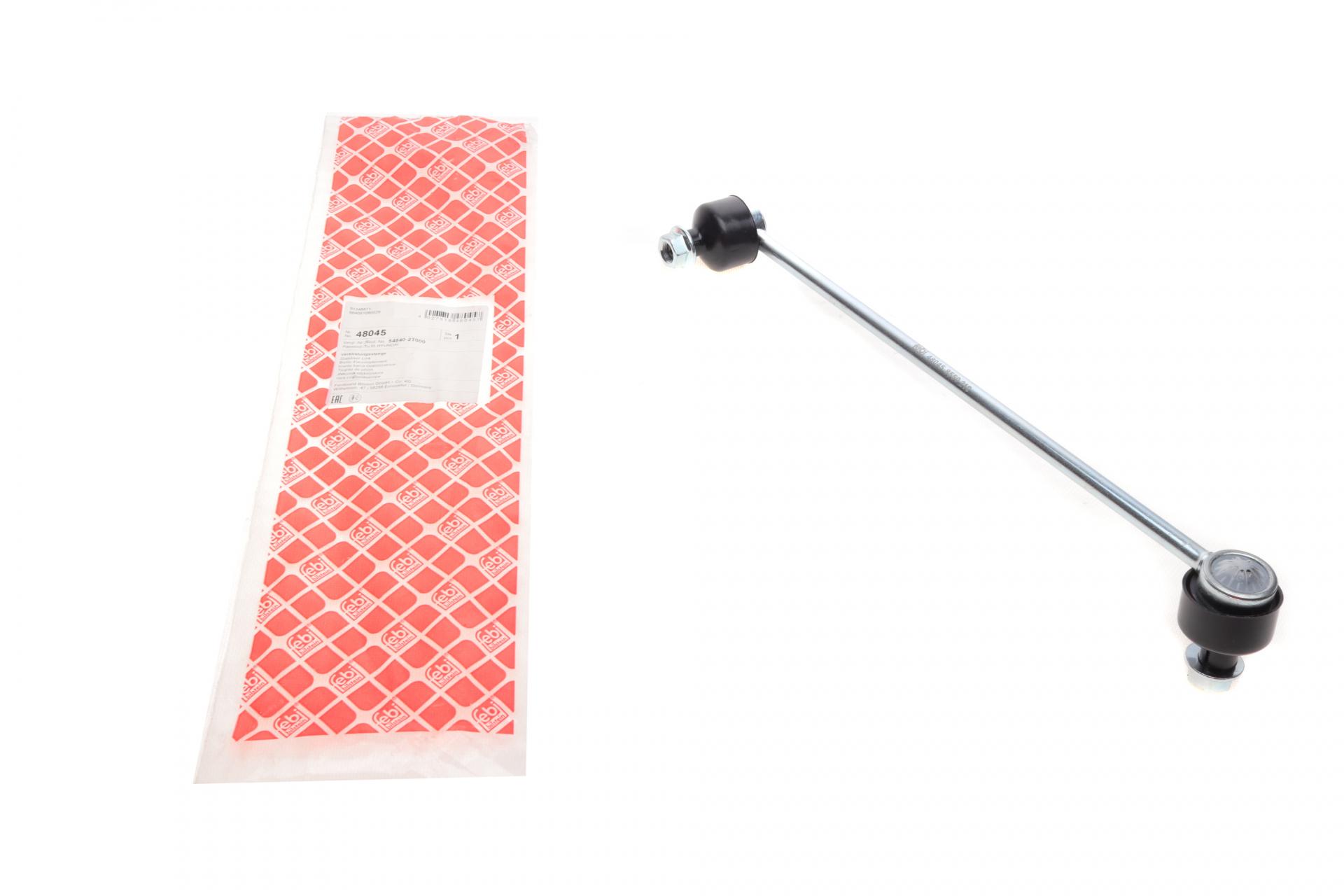 Тяга переднего стабилизатора FEBI BILSTEIN       R Hyundai Sonata VI/Kia Optima 09- L=354mm - 48045