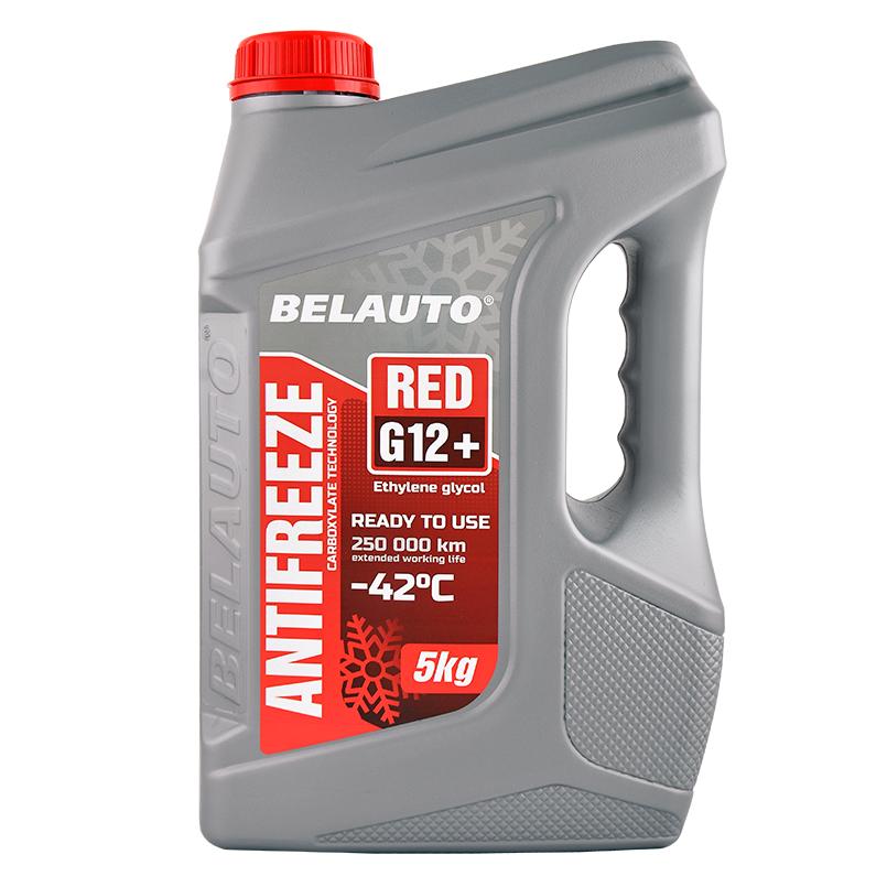 Антифриз красный BELAUTO ANTIFREEZEE G12 + RED 5кг