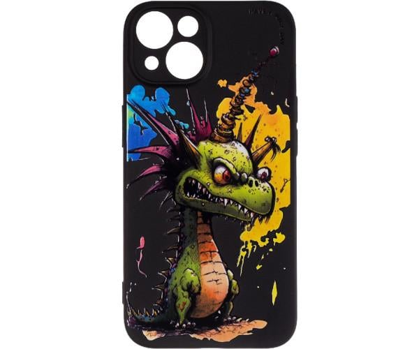 Чехол накладка Gelius Print Case UV для iPhone 14, Dragon