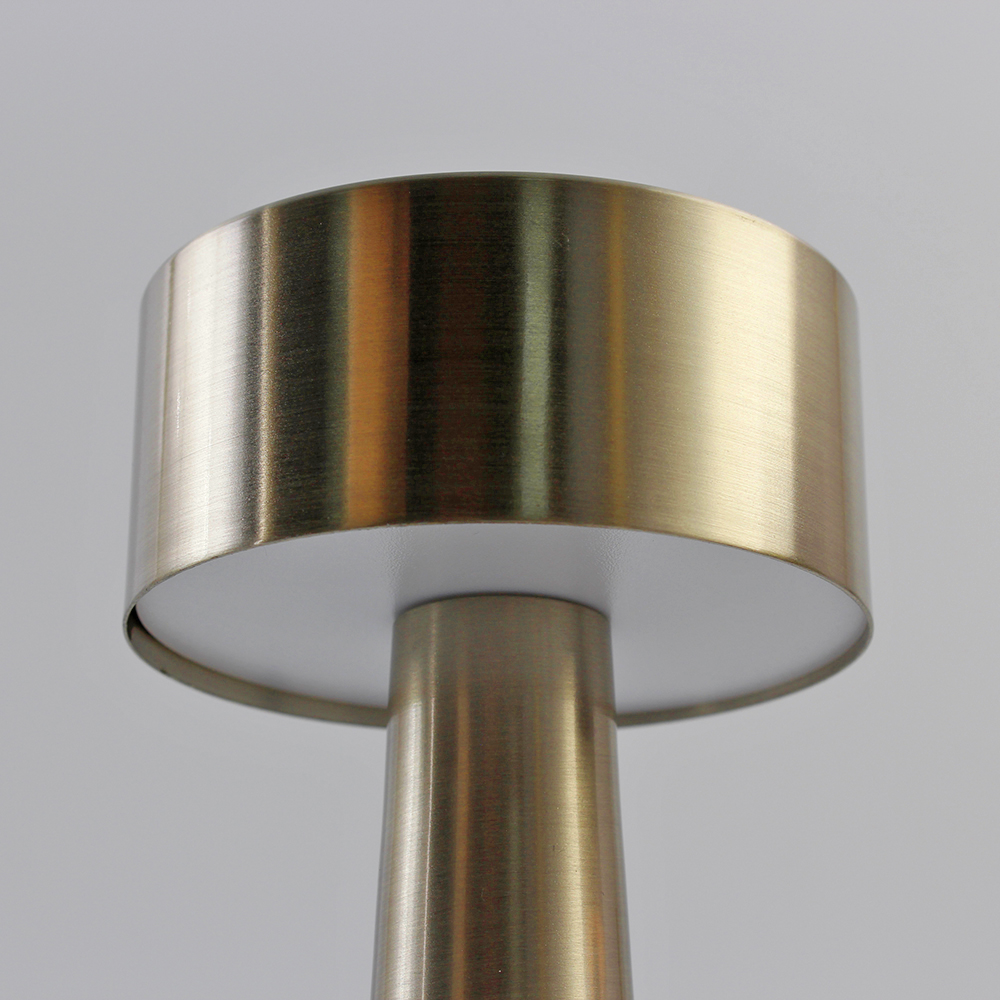 Настольная лампа светодиодная сенсорная с аккумулятором ESLLSE DOWN LIGHT 2 Вт Золотой (10318) - фото 7