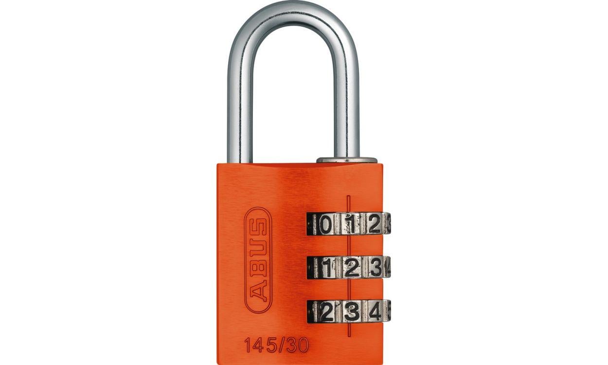 Замок навісний Abus 145/30 Combination Lock Orange