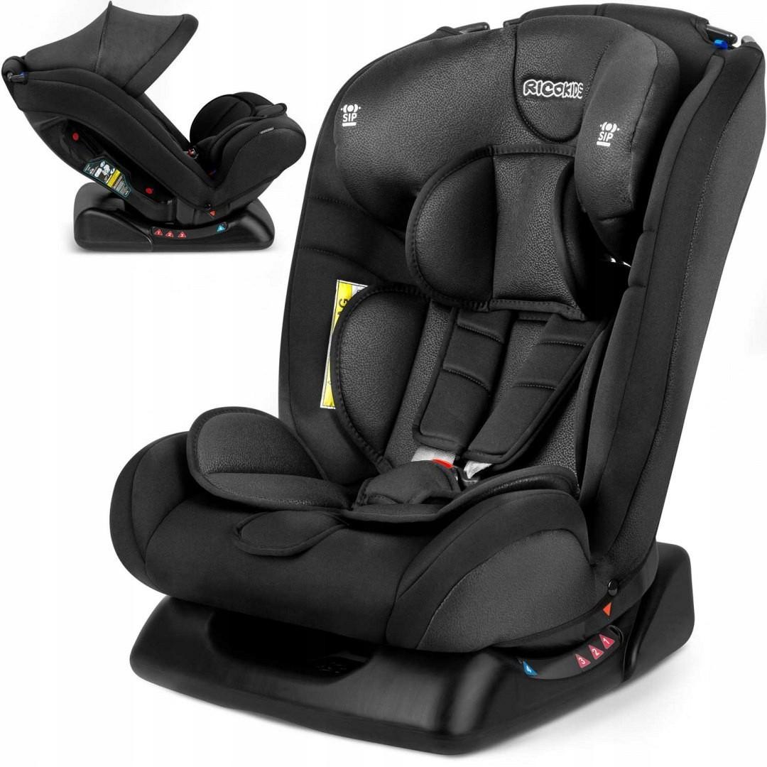 Автокрісло Ricokids Luco 0-36 кг Black (7130) - фото 12