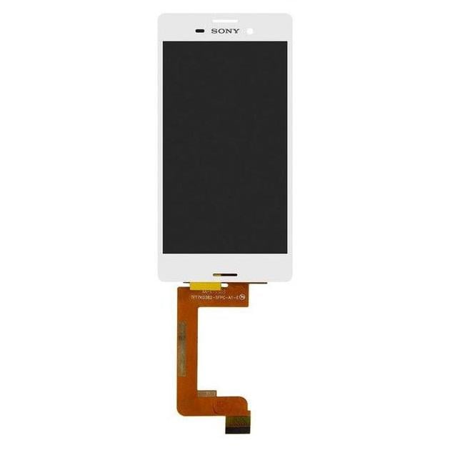 Дисплейний модуль Liquid Crystal Display/Touchscreen для Sony E2333 Xperia M4 Aqua LTE/E2306/E2312/E2303/E2353/E2363 Білий (000044358)
