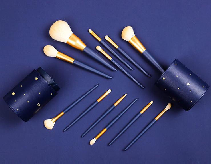 Набір пензлів для макіяжу у футлярі 11170 13 пр. (4570832)