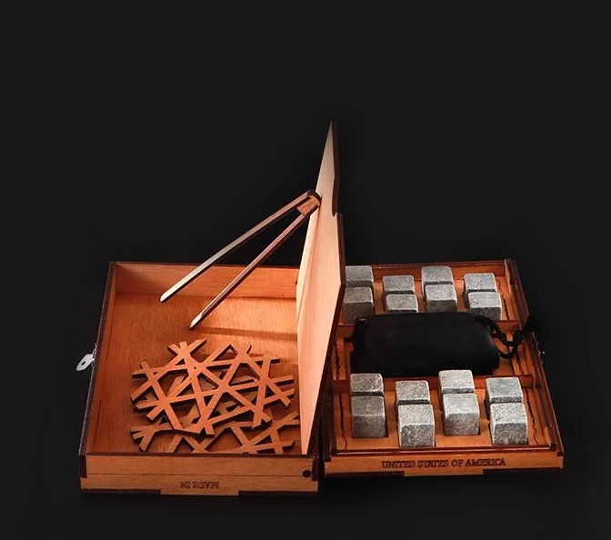 Набор стаканов Bohemia Quadro 340 мл 2 шт с камнями для виски 16 шт в коробке - фото 3 Набор стаканов Bohemia Quadro 340 мл 2 шт с камнями для виски 16 шт в коробке - фото 3