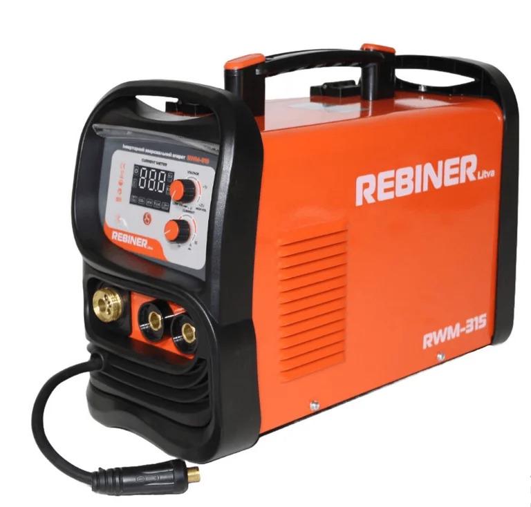 Напівавтомат зварювальний Rebiner RWM-315 Profi 315А дріт 0,8 мм 5 кг MIG/MMA