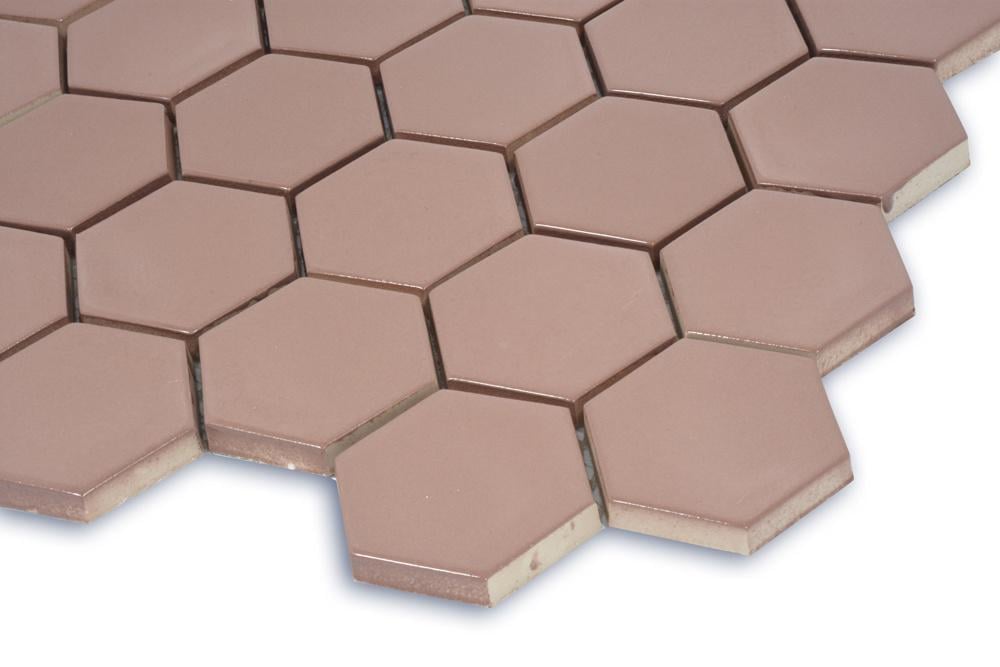 Керамическая мозаика Kotto Ceramica HEXAGON H 6011 295x295x9 мм Hot Pink - фото 2