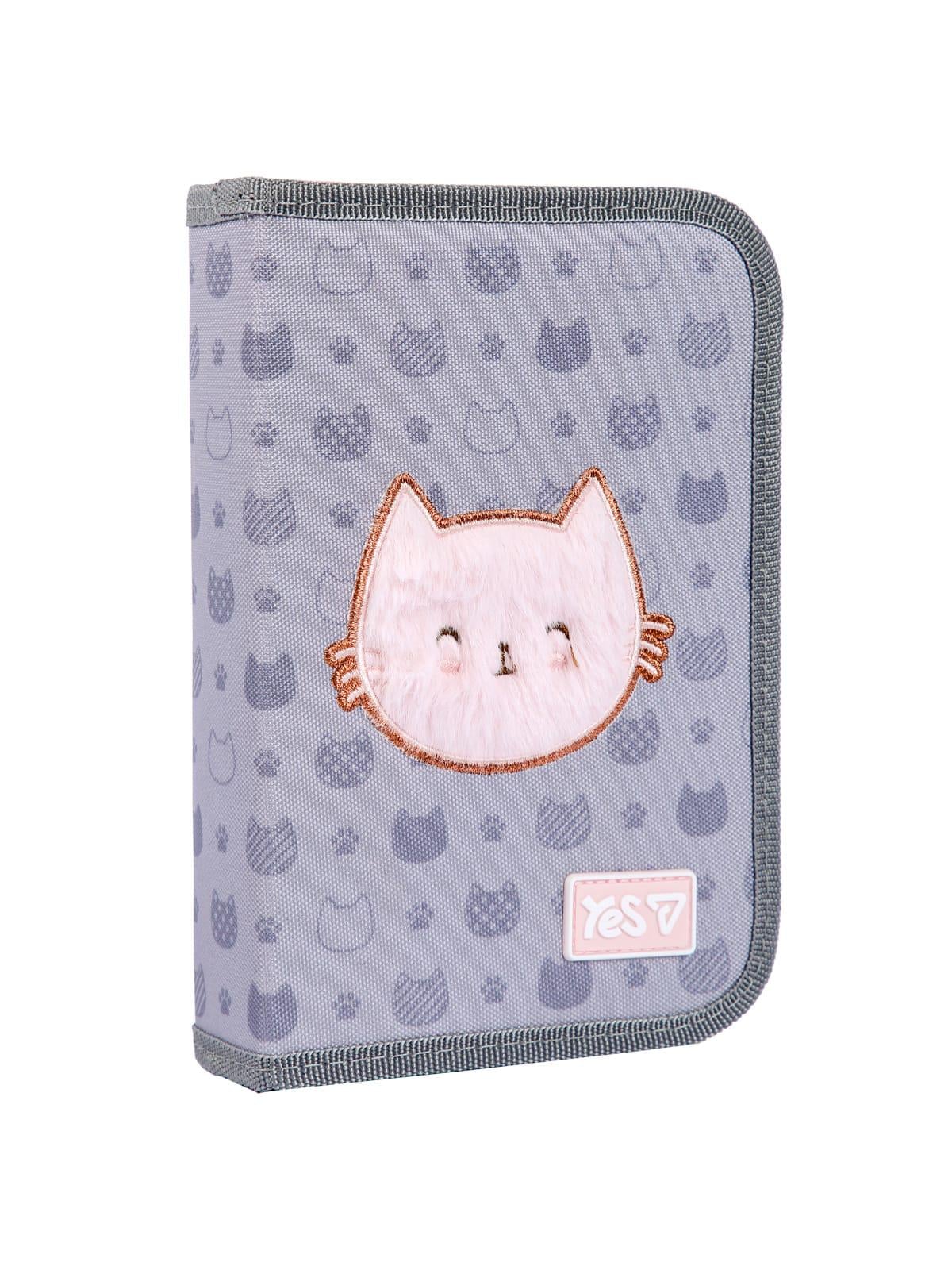Пенал школьный жесткий YES HP-03 Cat YES с клапаном (533868) Пенал школьный жесткий YES HP-03 Cat YES с клапаном (533868)