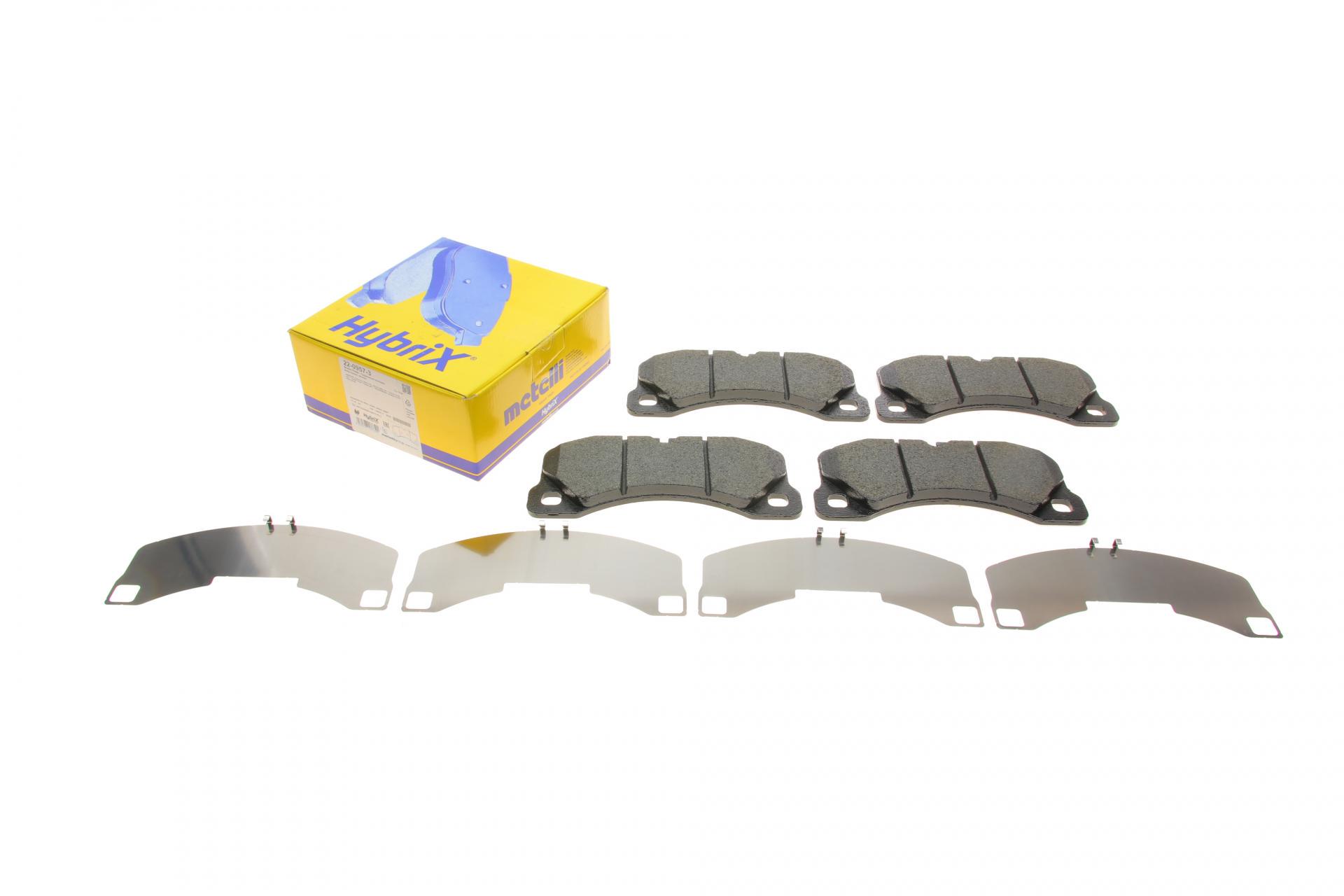 Колодки тормозные передние METELLI для Porsche Cayenne/Panamera/Macan/VW Touareg 09- (22-0957-3) Колодки тормозные передние METELLI для Porsche Cayenne/Panamera/Macan/VW Touareg 09- (22-0957-3)