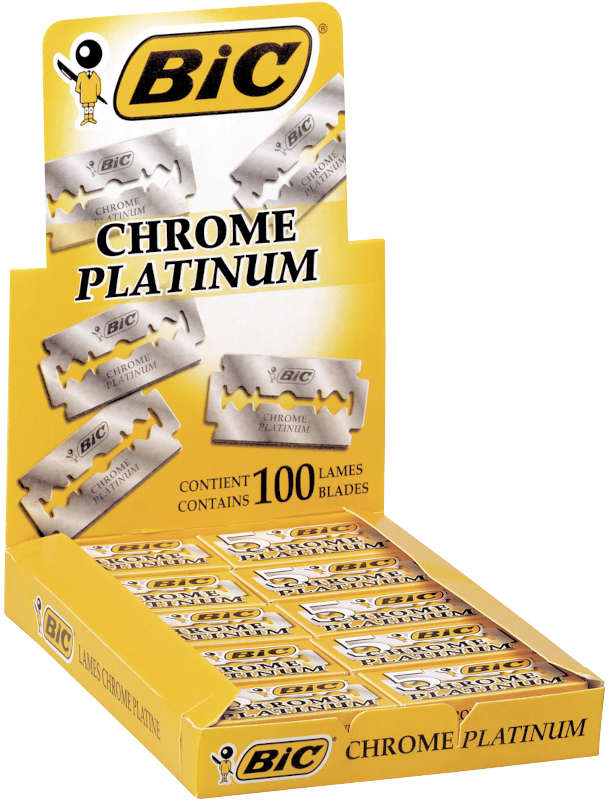 Лезвия для бритья Bic Chrome Platinum 100 шт. (000003264)