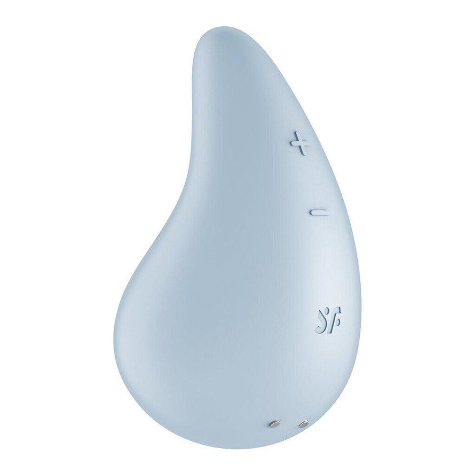 Вибратор для наружной стимуляции Satisfyer Dew Drop Blue 2 мотора 12 режимов мягкий корпус (38025049) Вибратор для наружной стимуляции Satisfyer Dew Drop Blue 2 мотора 12 режимов мягкий корпус (38025049)