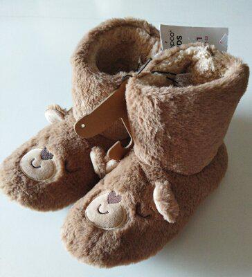 Капці угі дитячі домашні Pepco Ведмедик р. 32-33