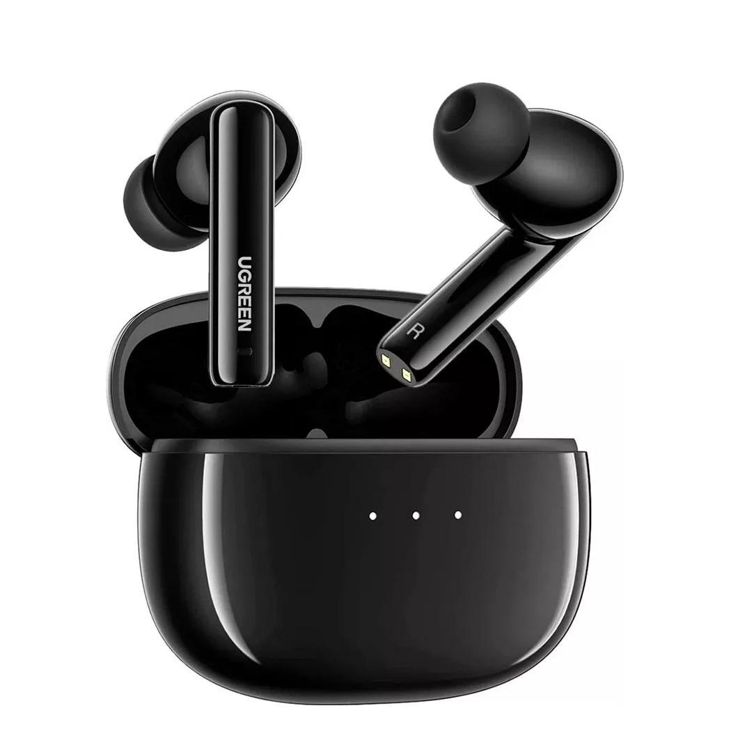 Наушники беспроводные UGREEN WS106 HiTune T3 Active Noise-Cancelling Wireless Earbud Black (90401) Наушники беспроводные UGREEN WS106 HiTune T3 Active Noise-Cancelling Wireless Earbud Black (90401)