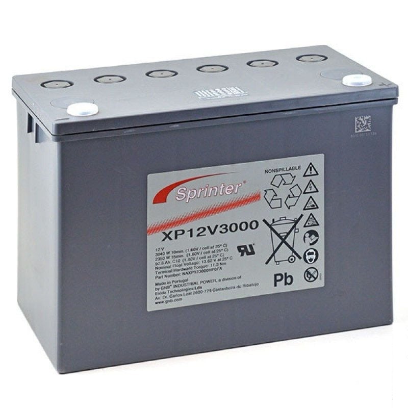 Акумулятор для ДБЖ EXIDE XP12V3000 12V 92,8 Ah (tf5207)