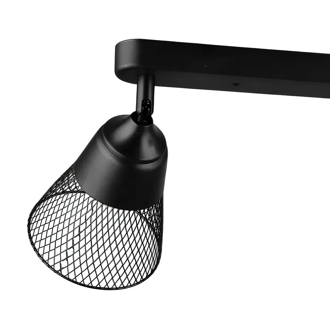 Світильник-спот стельовий Valeso на два плафони в сітку Е27 IP20 Чорний (B K2290/2 BK) - фото 3 Світильник-спот стельовий Valeso на два плафони в сітку Е27 IP20 Чорний (B K2290/2 BK) - фото 3