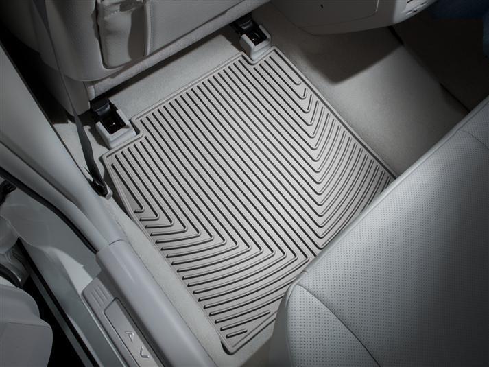 Коврики автомобильные задние резиновые WeatherTech W201GR Lexus/Toyota LS/Avalon 2007-2014 Серый (121146214)