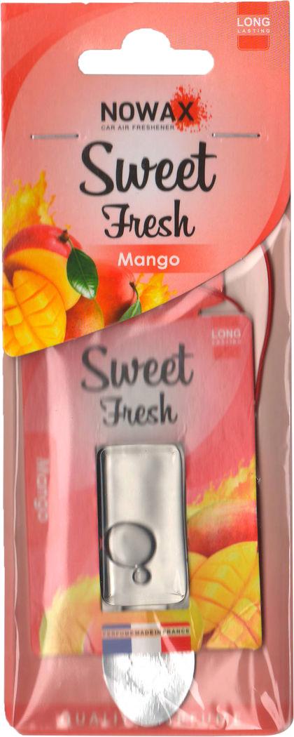 Ароматизатор для авто Nowax Sweet Fresh Mango на зеркало жидкий 5 мл (0303891)