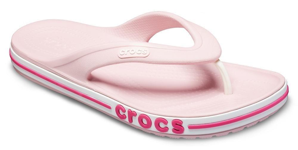 Вьетнамки Crocs Bayaband Flip M5W7 р. 37 24 см Petal Pink (205393) - фото 2 Вьетнамки Crocs Bayaband Flip M5W7 р. 37 24 см Petal Pink (205393) - фото 2