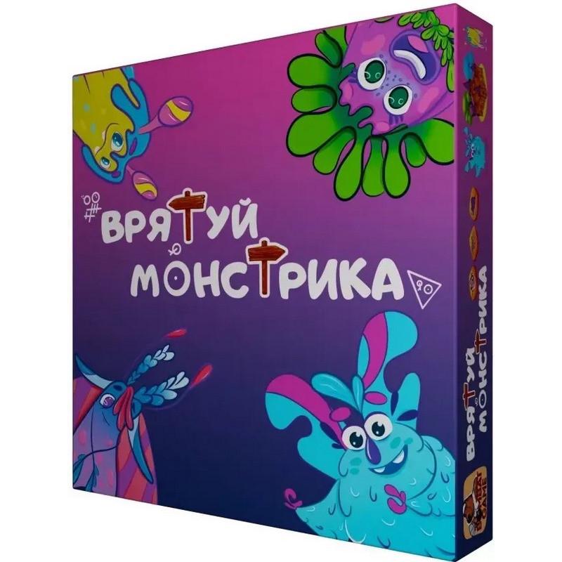 Гра настільна Bombat Game "Врятуй монстрика" ігрове поле та жетони