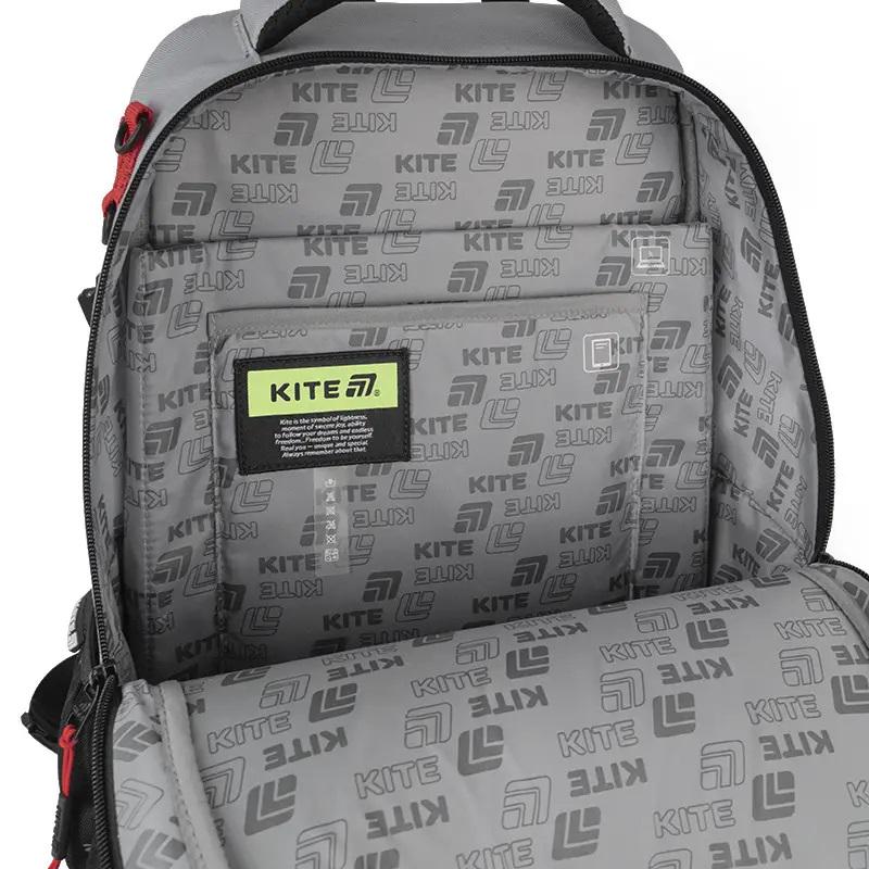 Школьный рюкзак с анатомической спинкой KITE Education teens K25-727L-2 (995334) - фото 3 Школьный рюкзак с анатомической спинкой KITE Education teens K25-727L-2 (995334) - фото 3