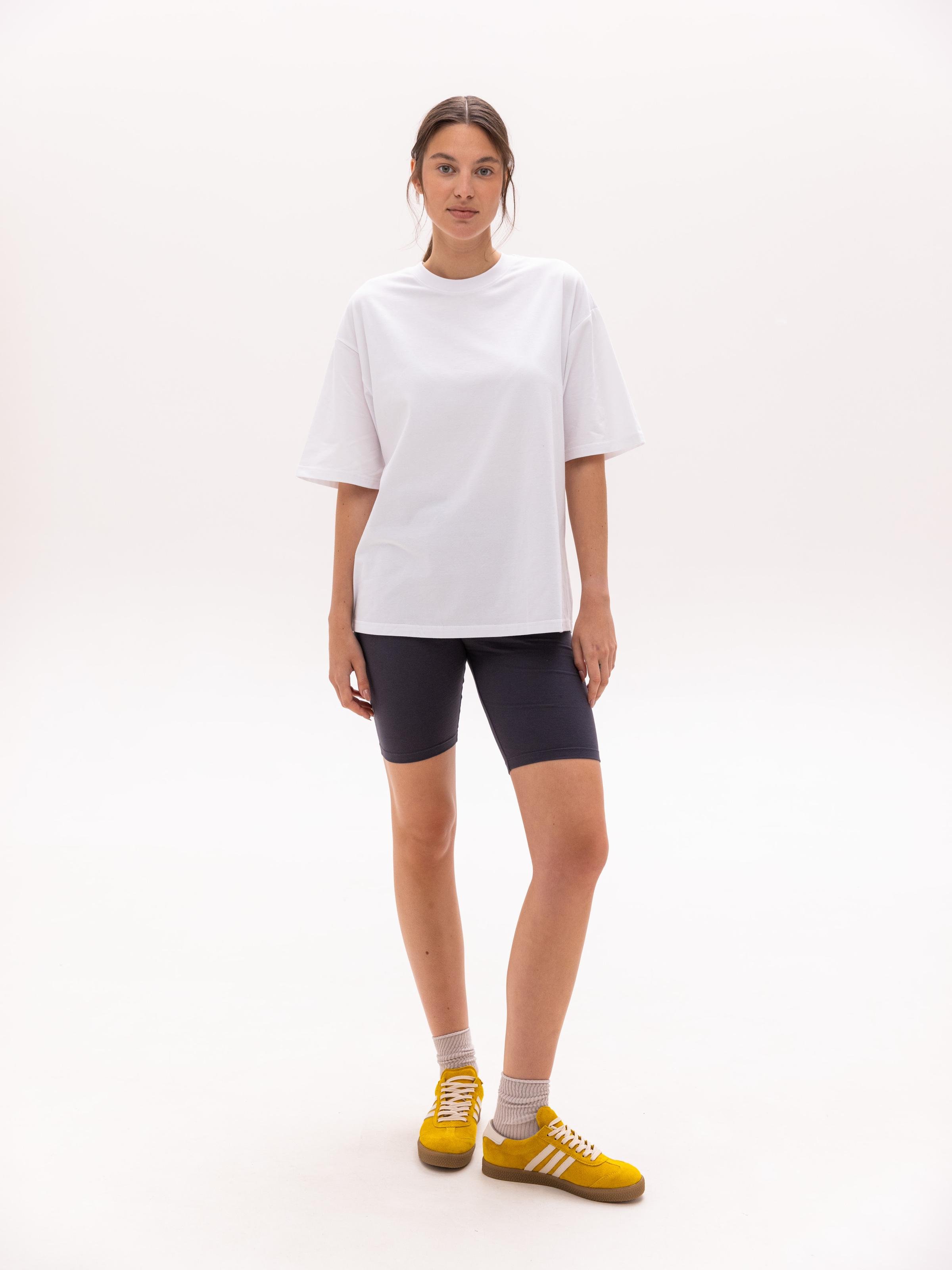 Футболка женская оверсайз ROZA 231105 S Белый (4824005695483) - фото 9 Футболка женская оверсайз ROZA 231105 S Белый (4824005695483) - фото 9