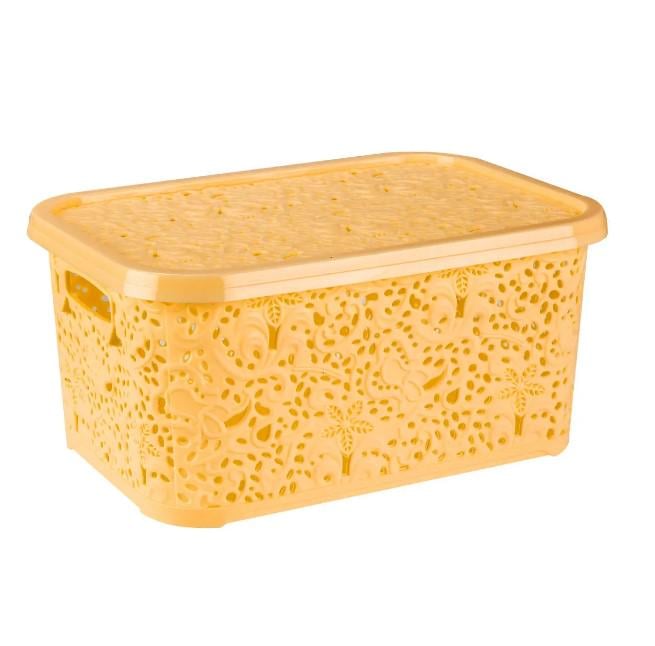Корзинка R-plastic Ажур 6 л 28,5x20,5x12,5 см Бежевый (AN005800)