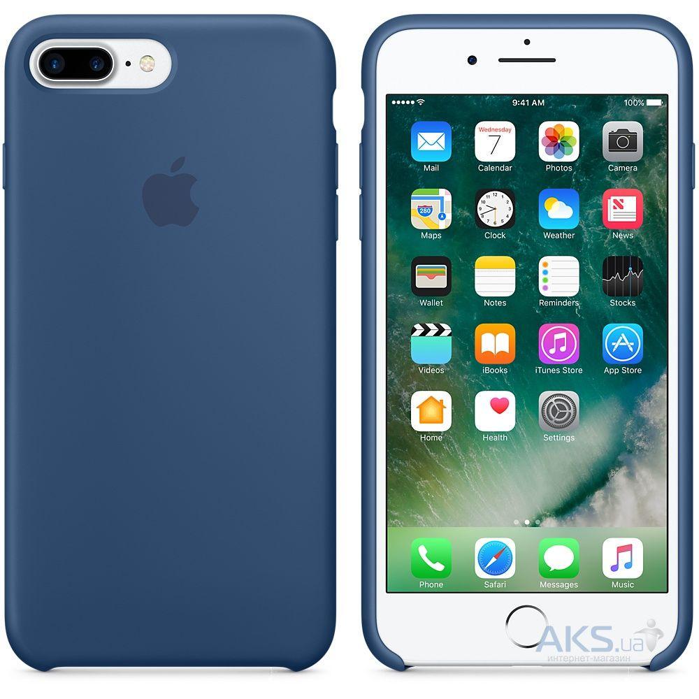 Чехол-накладка Apple Silicone Case for iPhone 7/8 Plus, Ocean Blue (HC)