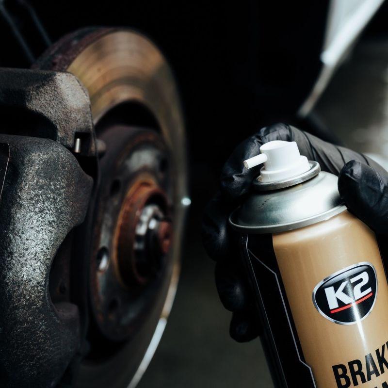 Очиститель для тормозной системы K2 Brake Cleaner аэрозоль 600 мл (W105) - фото 3