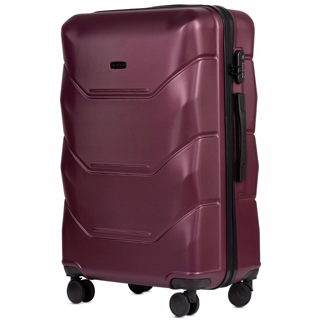 Чемодан дорожный Wings 148 M Бордовый (2439582839)