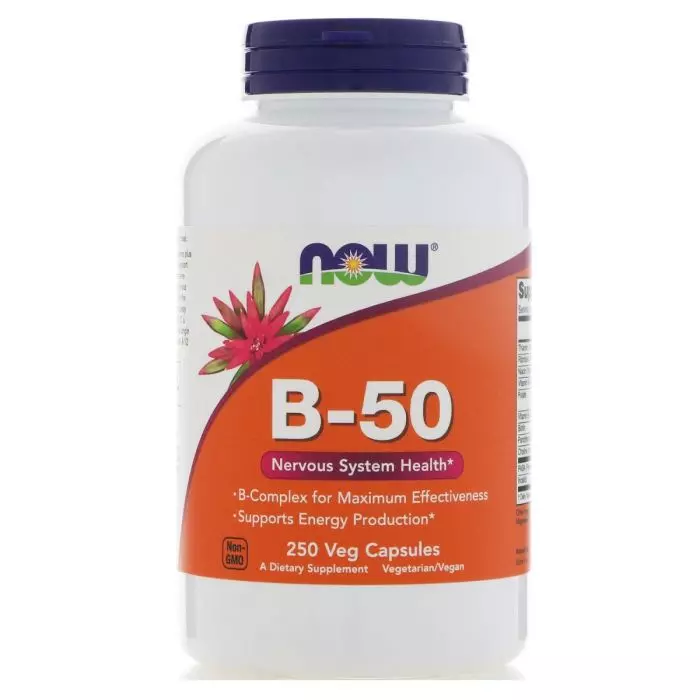 Комплекс Now Foods B-50 250 капс. (NF0422)