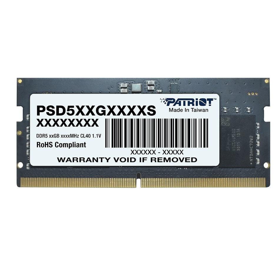 Оперативная память Patriot Signature Line 8 Гб SO-DIMM DDR5 5600 MHz (PSD58G560041S)