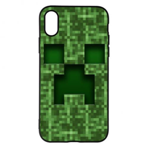 Чехол для iPhone X/Xs Minecraft пиксели (3845104-2-103770)