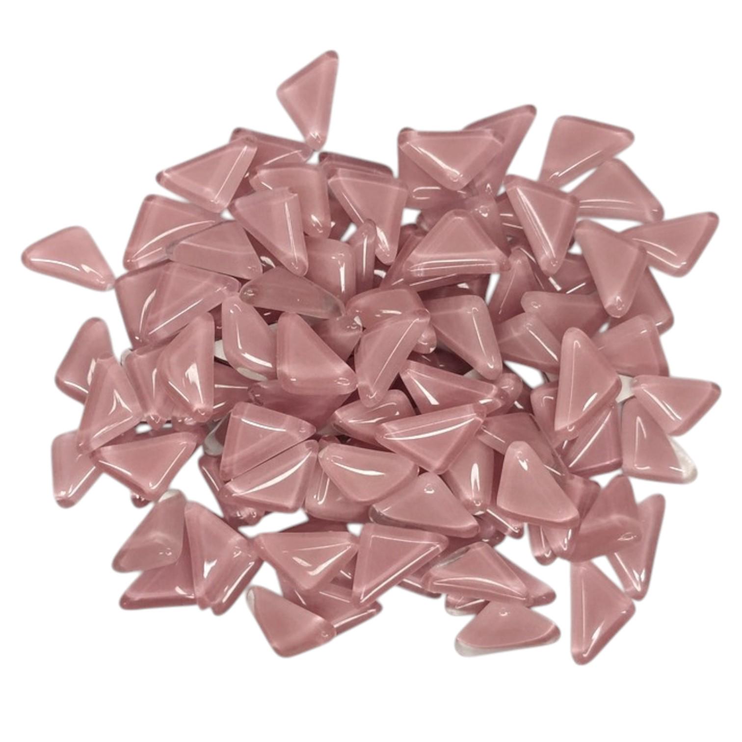 Набор кусочков мозаики треугольные 4 мм 200 г 150-180 шт. Розовый (7517) Набор кусочков мозаики треугольные 4 мм 200 г 150-180 шт. Розовый (7517)