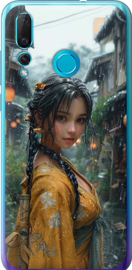 Чехол на Huawei Nova 4 Anime-girl (6133u-1632-42517)