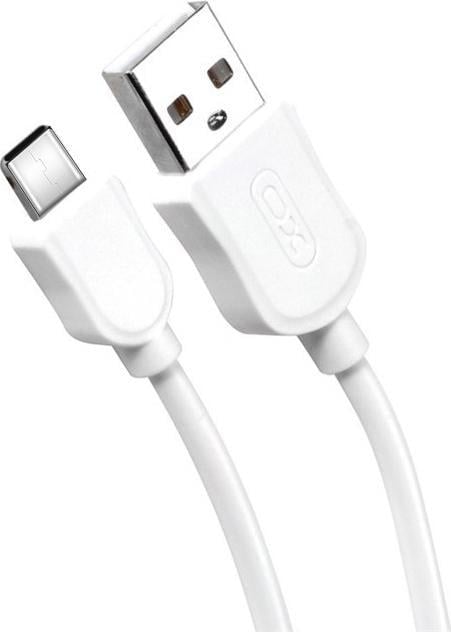 Кабель интерфейсный Xo NB41 USB-Type-C 1 м White (27527)