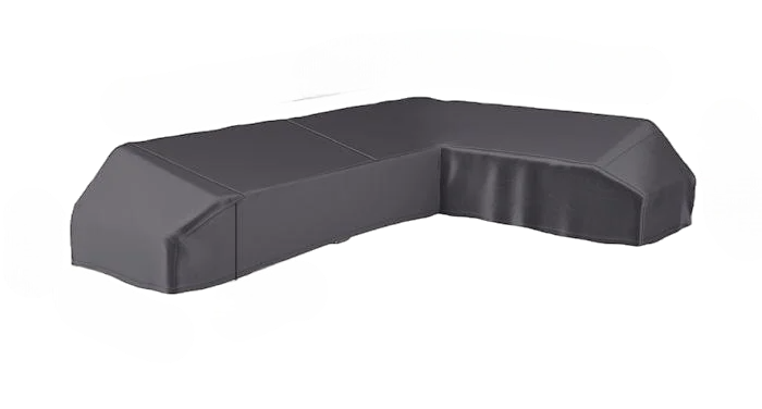 Чехол PLATINUM AeroCover для углового комплекта садовой мебели 350X275X90X30/45/70 см Серый (7885)