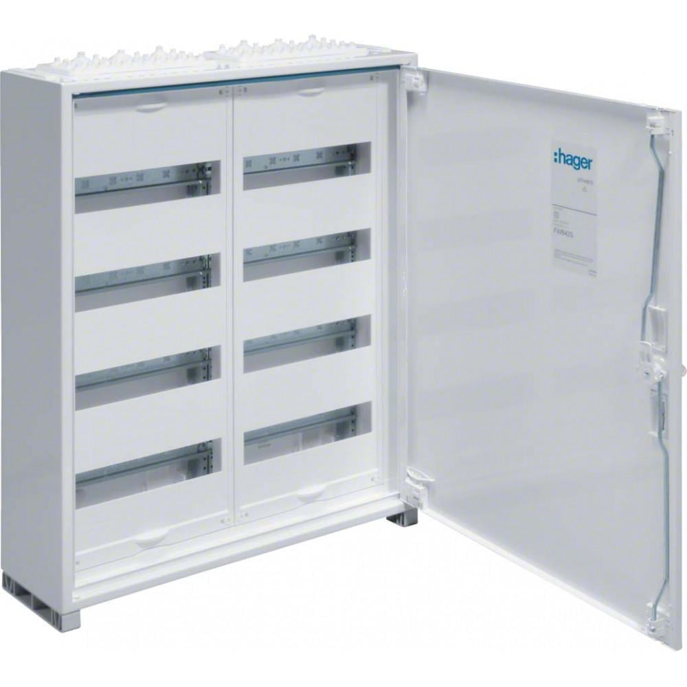 Щит навісний Hager Univers IP44/II 650х550х161 мм 96/2х48 модулів (28176630)