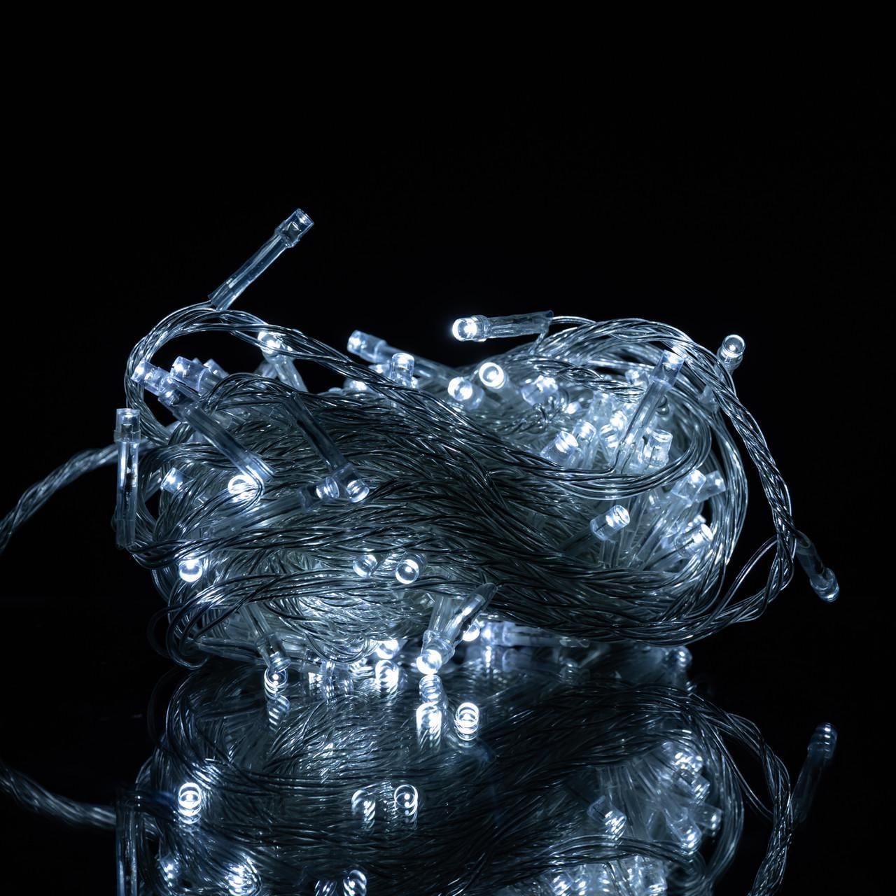 Гирлянда комнатная Нить W120LED10MWW 10 м 120 LED Белый/Белый (29912822)