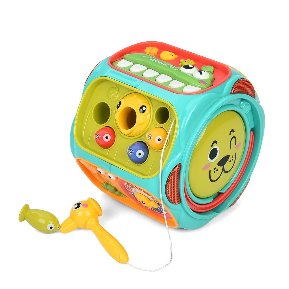 Интерактивная развивающая игра-куб 856 со звуком/светом/сортерами Интерактивная развивающая игра-куб 856 со звуком/светом/сортерами