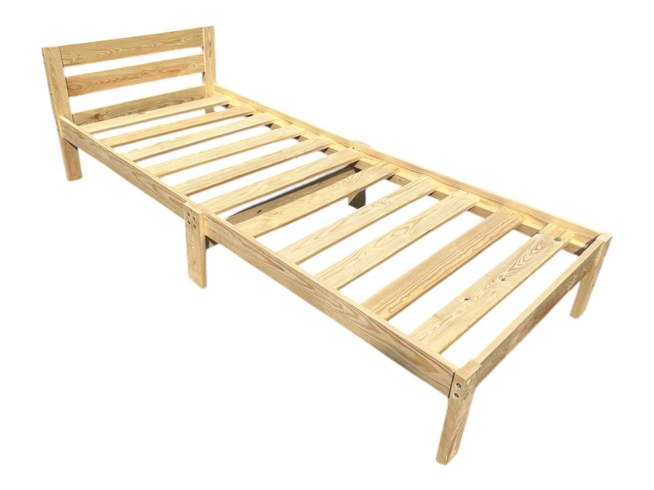 Кровать односпальная деревянная Звездная из массива сосны 90х200 см (26760343)