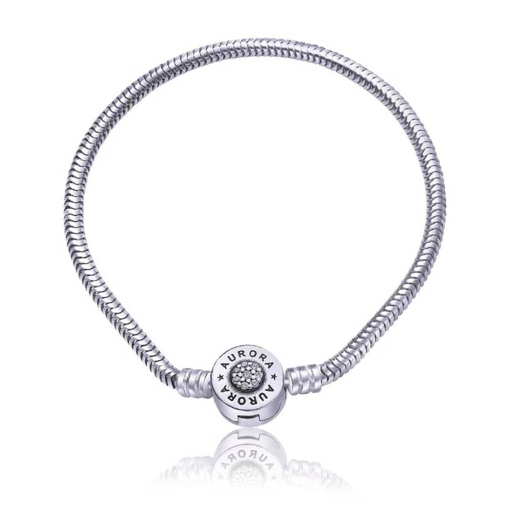 Браслет серебряный под шармы 18 см 925 проба родованное 75138б 8,51 г (2962112751)