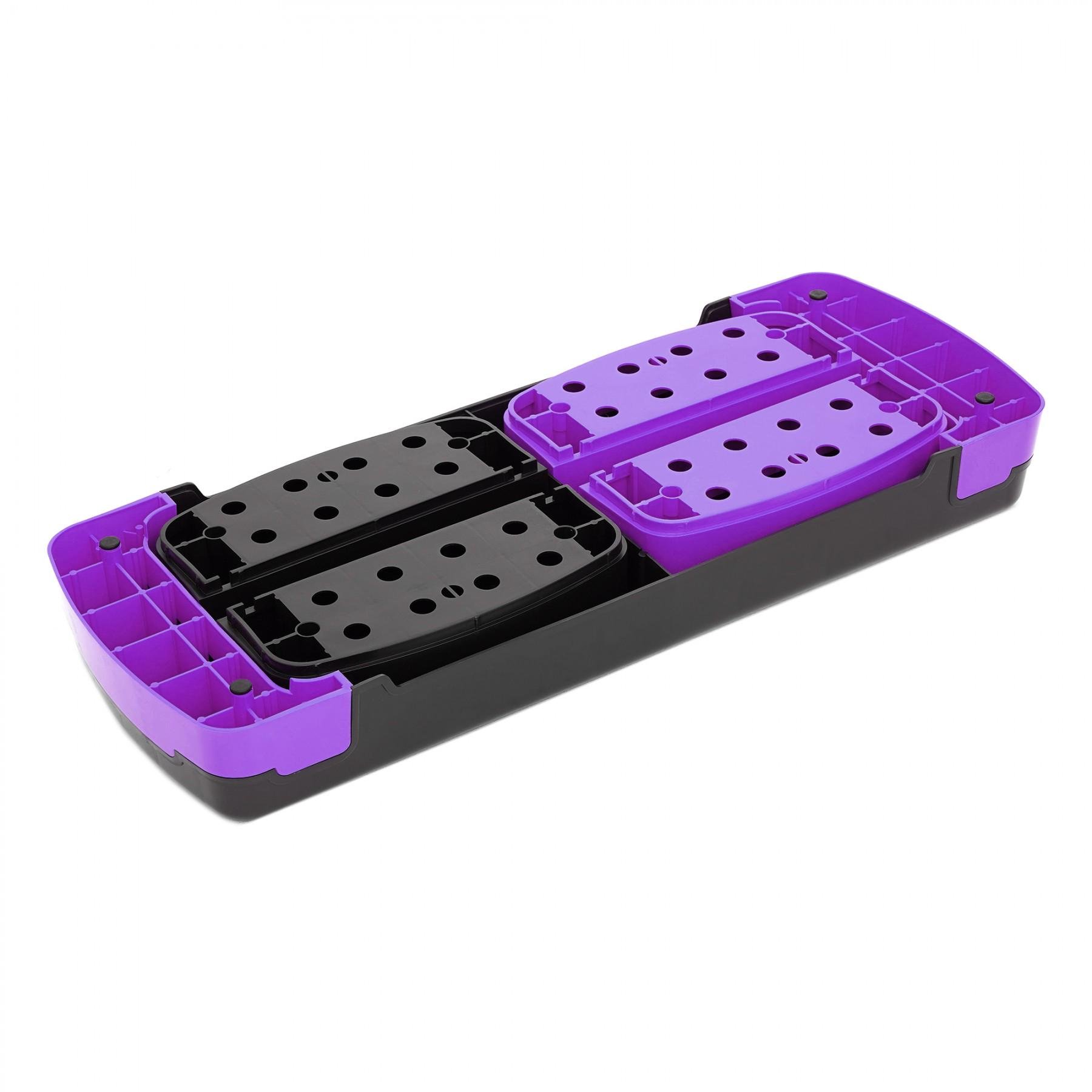 Степ-платформа Cornix XR-0183 78х29х10-20 см Black/Purple (39177) - фото 4