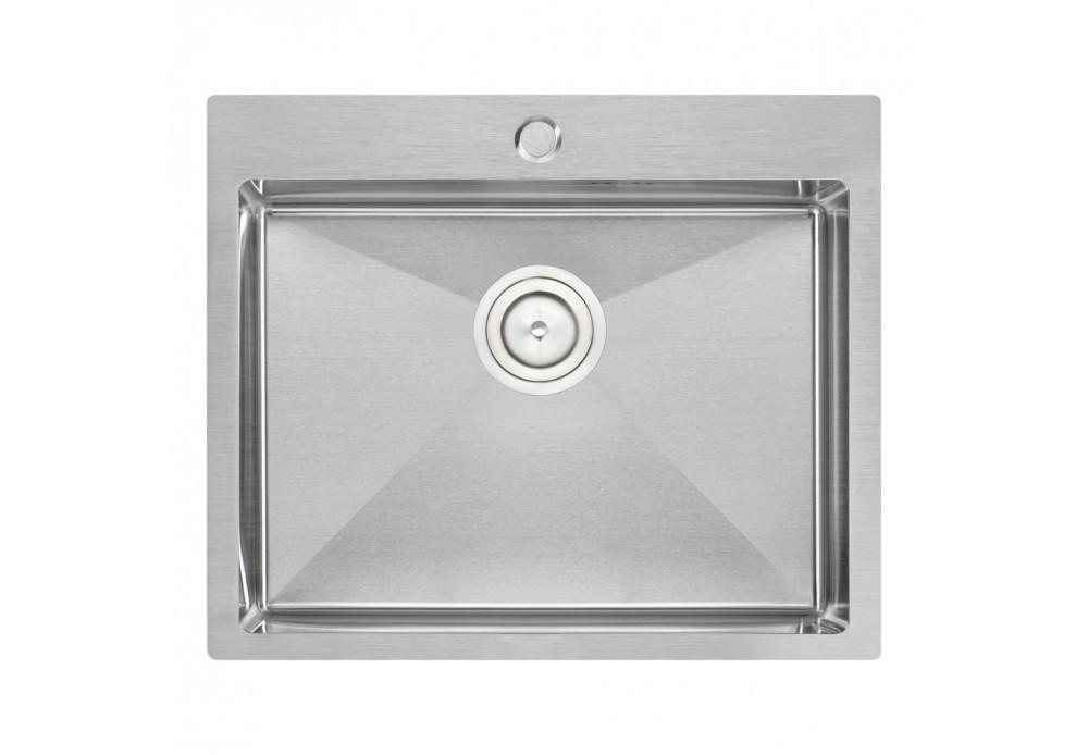 Кухонная мойка Q-tap D6050 2,7/1 мм Satin (QTD605010)